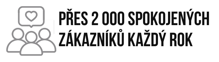 Přes 2 000 Spokojených Zákazníků Každý Rok